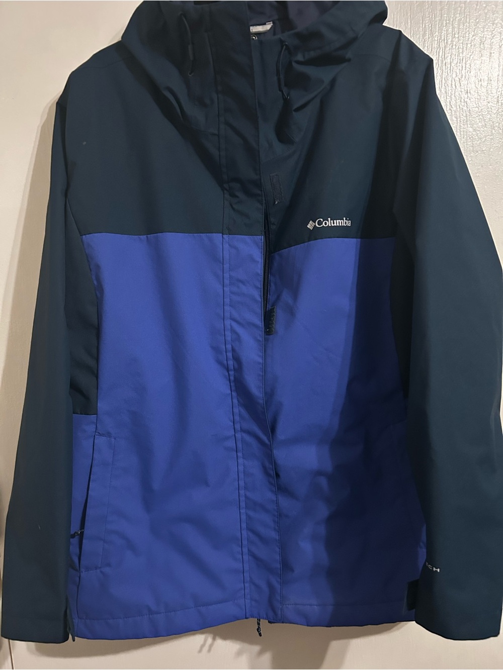Columbia men’s 2xl omni-tech convertible rain jacket